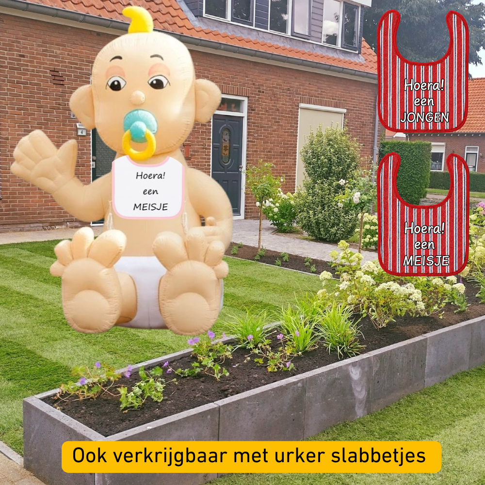 Opblaasbare baby huren URK Flevoland