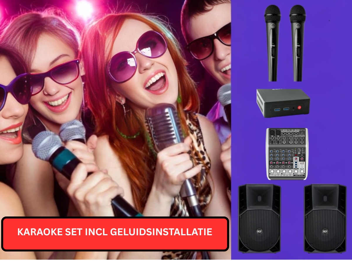 Karaoke Set 2 huren URK Flevoland