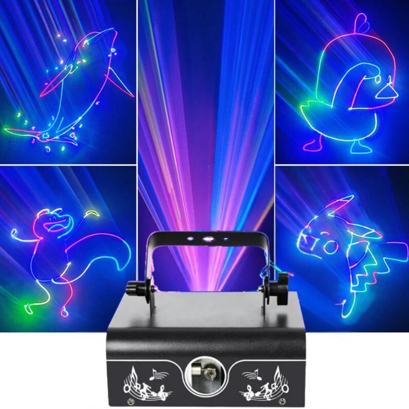 Animatie Laser RGB huren URK Flevoland